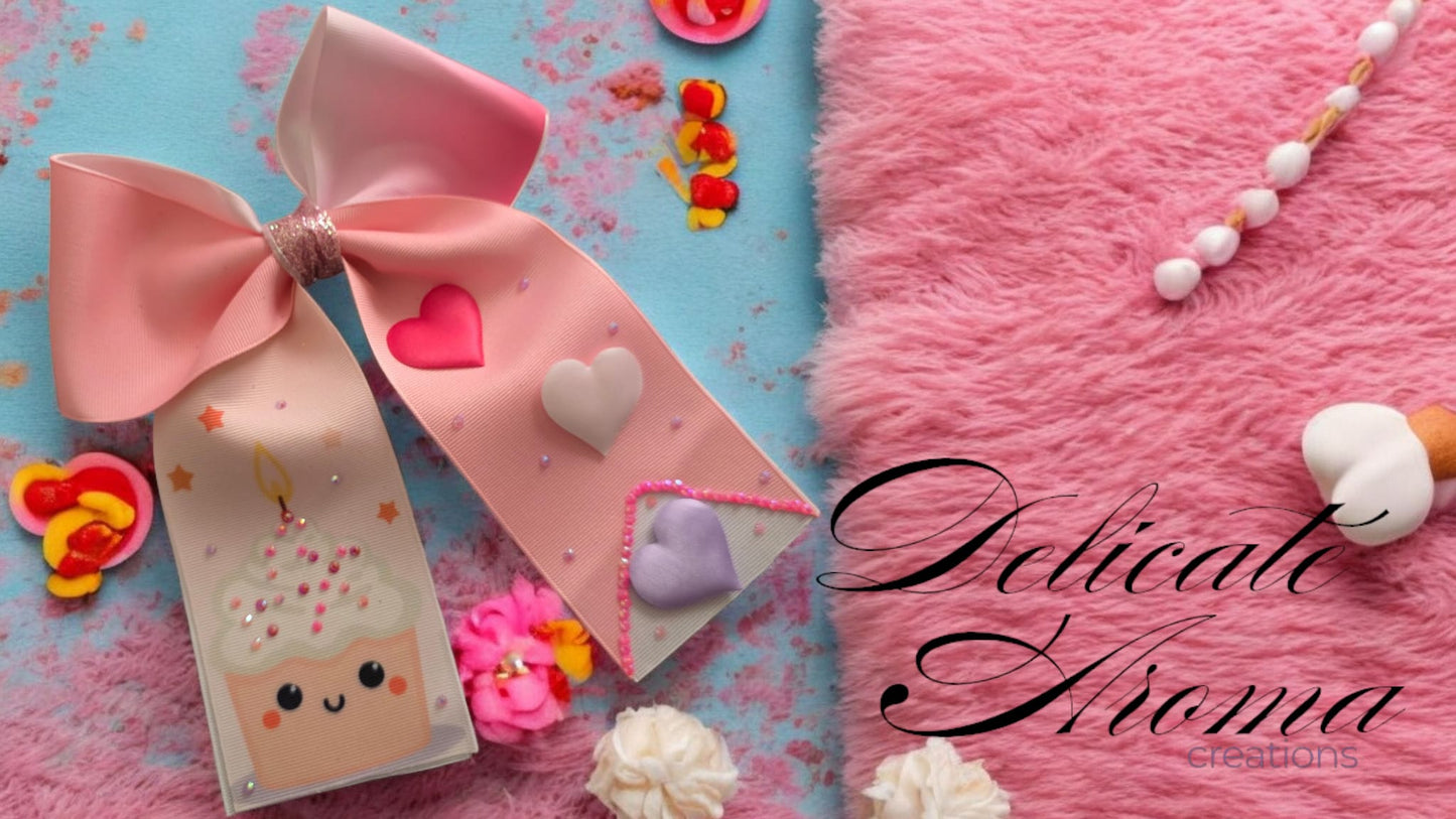 Character Cheer Bow - Delicate Aroma Creations
