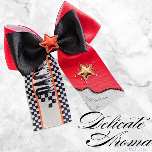 Character Cheer Bow - Delicate Aroma Creations