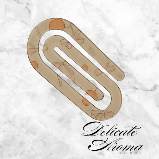 Jumbo Paperclip Bookmark - Delicate Aroma Creations