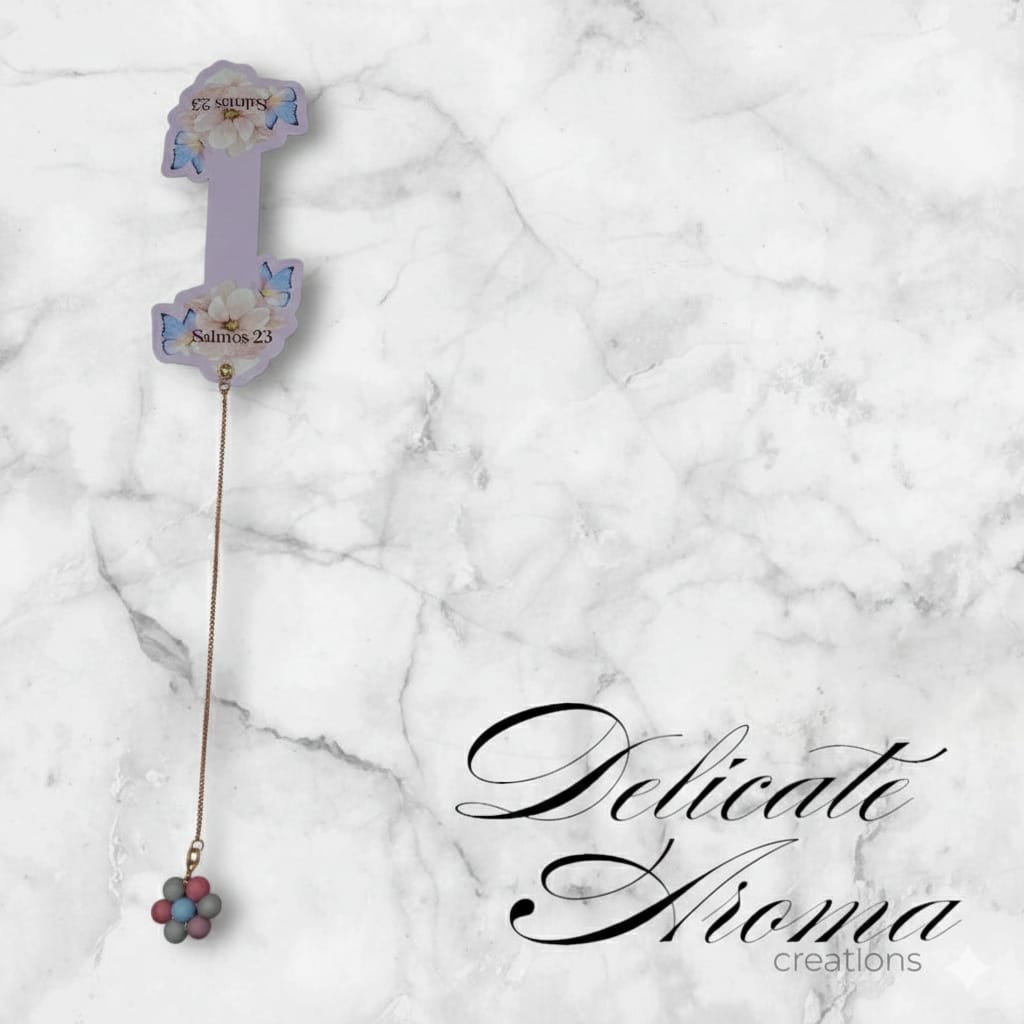 Magnetic Bookmark with Attachment - Delicate Aroma Creations