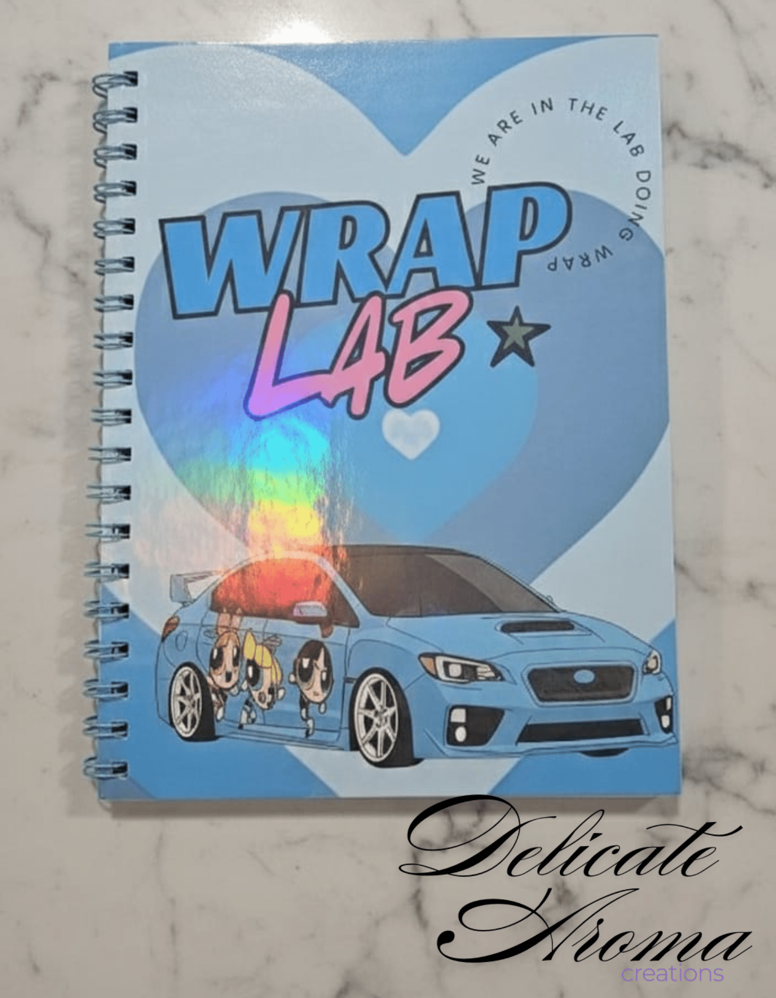 Personalized Notebooks - Delicate Aroma Creations
