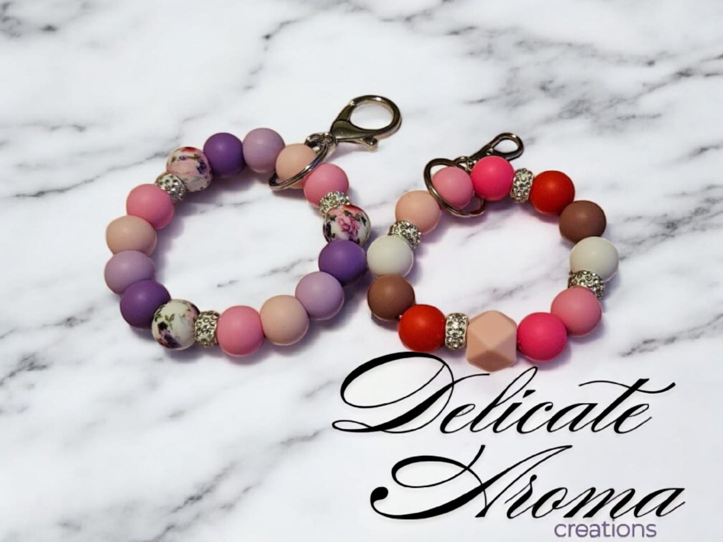 Silicone Keychains - Delicate Aroma Creations