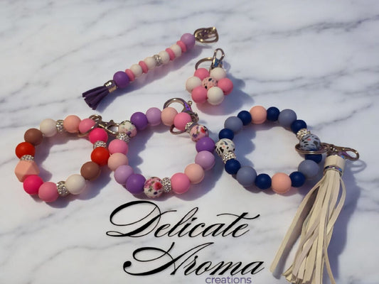 Silicone Keychains - Delicate Aroma Creations