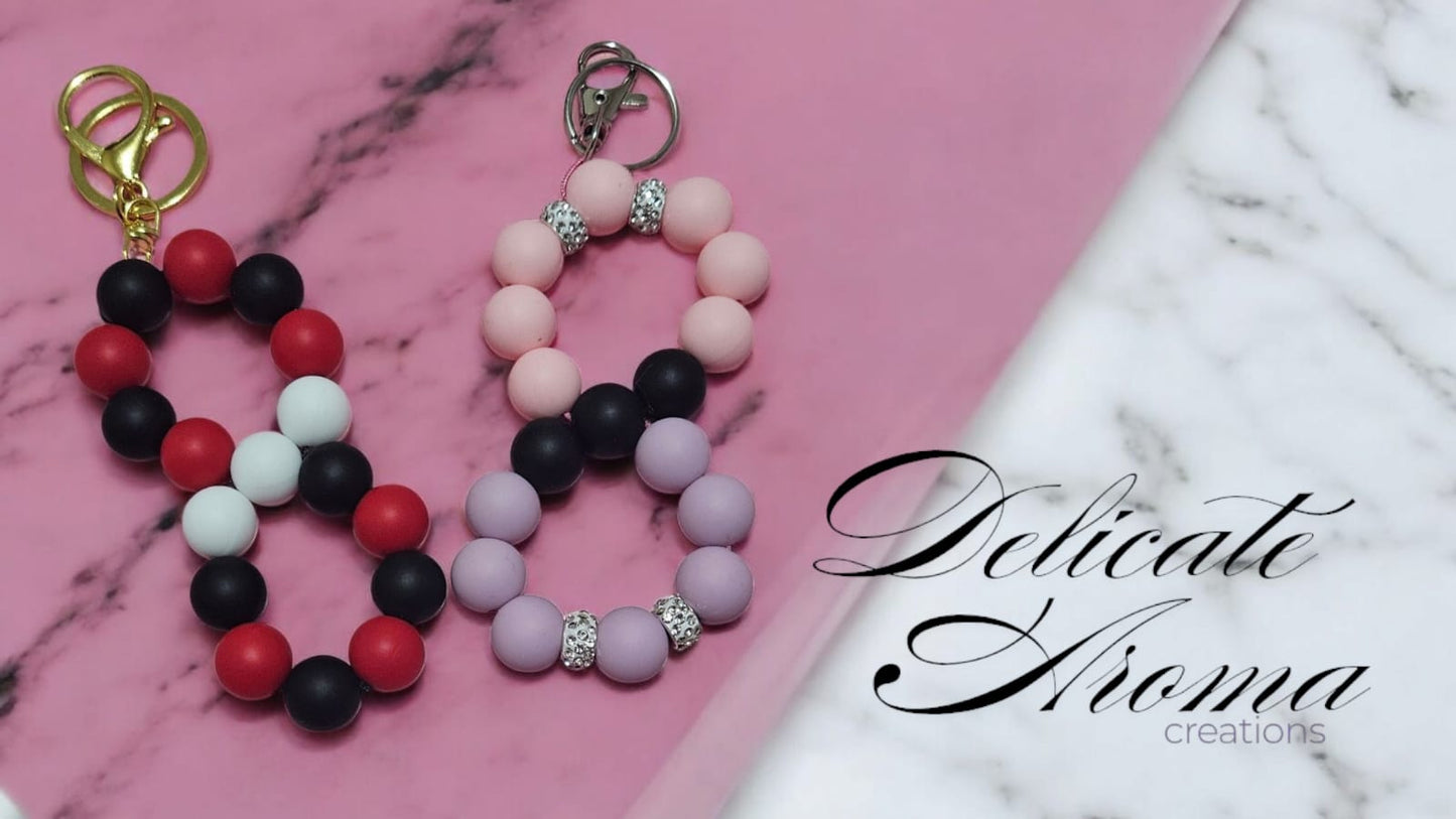 Silicone Keychains - Delicate Aroma Creations