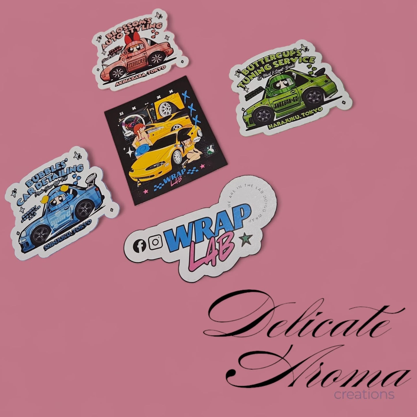 Stickers - Delicate Aroma Creations