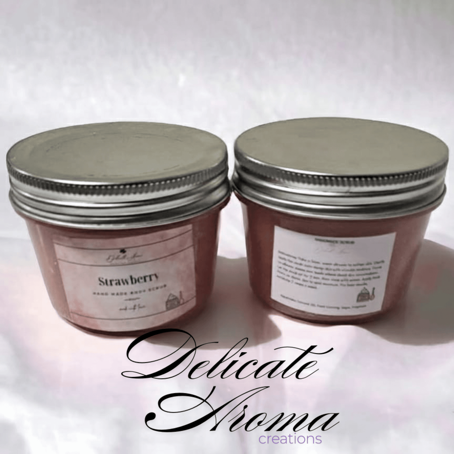 Strawberry Body Scrub - Delicate Aroma Creations