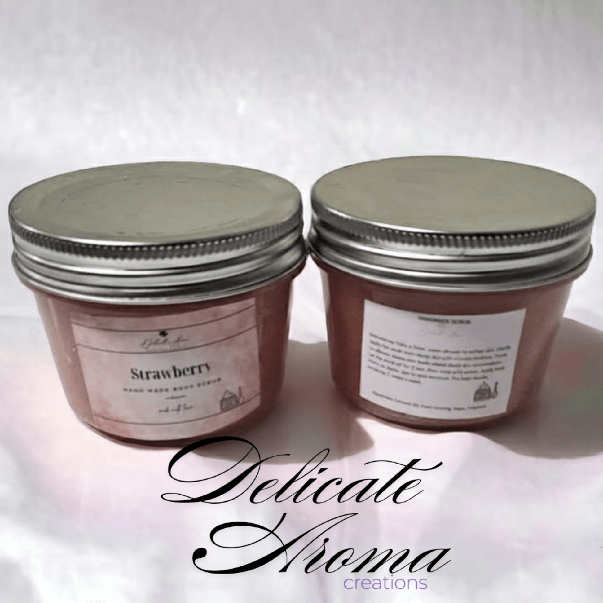Strawberry Body Scrub - Delicate Aroma Creations